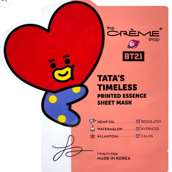*NEW* The Crème Shop | BT21: Complete Printed Essence Sheet Mask Collection - Picture 8 of 13